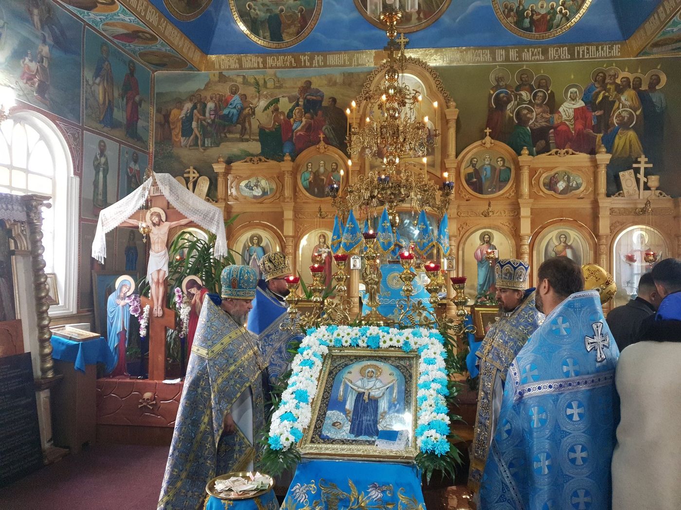 Soborul în jurul icoanei Acoperământului