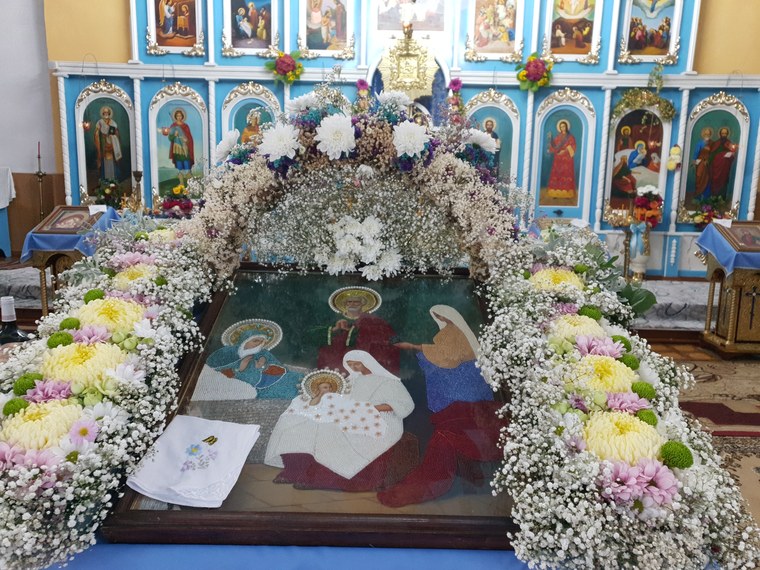 Hramul în satul Unguri din raionul Ocnița