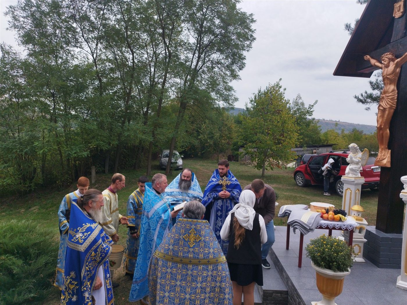 Soborul la răstignire, la citirea rugăciunii