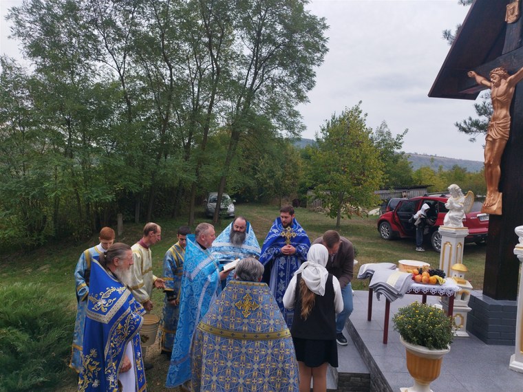 Soborul la răstignire, la citirea rugăciunii
