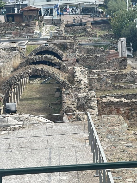 Ruinele vechiului oraș Tesalonic